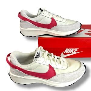 Women’s Nike Waffle Debut Sail/Aster Pink/Black Sneaker Size 7 DH9523 108